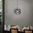 thumbnail image 3 of GROWTH TANK Rustic Metal Cage Pendant Light Lamp for Farmhouse Entryway Foyer Restaurant A, 3 of 8
