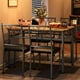 thumbnail image 1 of Yeshouse Mesa de comedor para 4, mesa de cocina rectangular con 4 sillas de madera para 4, 1 of 7