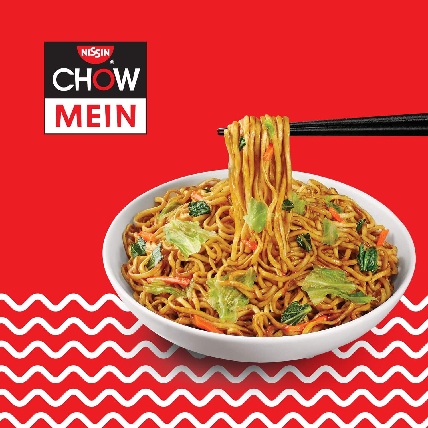 2X - Nissin Chow Mein Teriyaki Beef Flavor Noodles, 4 Oz - Walmart.com