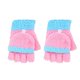 thumbnail image 1 of Guantes sin dedos Qarigey Accesorio de ropa Cubierta térmica para niños Rosa, 1 of 6