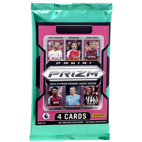 MLS Prizm 2023-24 Premier League Soccer Trading Card BLASTER Pack (4 Cards)