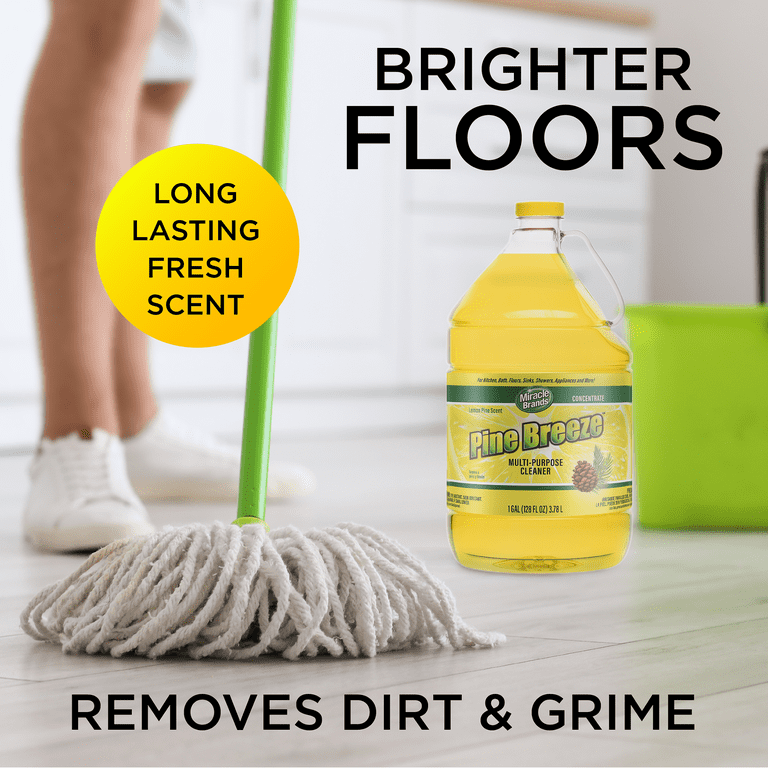 Pine Breeze Multi Surface Cleaner, Lemon Pine, 1 Gallon photo 2