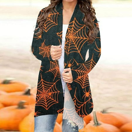

Simplmasygenix Festival Costumes Dresses for Women Women s Long Sleeve T-Shirt Autumn Cardigan Loose Cardigan Printed Shirt Cardigan Top Festival Cardigan Shirt