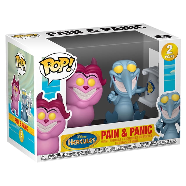 Figura Coleccionable Funko Pop Disney Hercules Pena y Panico 2 Piezas