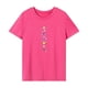 thumbnail image 1 of Camiseta para mujer Ropa deportiva de verano Trajes de ajuste regular Camisa con cuello redondo para caminar SG, 1 of 7