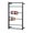 black 40cmx67cm, variant on Thread Holder Ribbon Rack for Valentine Gift Necklaces Sewing Craft Room black 67cmx67cm