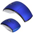 thumbnail image 4 of keepw Wireless Folding Mouse Replacement Portable Mice External Portable Home Electronic Cordless Laptop Desktop Accessory White Blue, 4 of 6