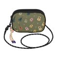 thumbnail image 2 of FORMRS Mini Crossbody Bag for Women Adjustable Rope Shoulder Casual Phone Purse, Cartoon Guitar Pattern, 2 of 7