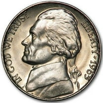 1965 Jefferson Nickel BU