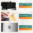 thumbnail image 5 of PayLessHere 13Gal Silver Trash Can - Stainless Steel w/Foot Pedal & Soft Close, 5 of 7