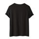 thumbnail image 2 of Valentine'S Day Heart Lock Printed Stylish And Fun Short-Sleeve Polyester Holiday Casual Loose Regular Fit T-Shirt for Women in Plus Sizes for Spring And Summer For Adult, Men, Women, Teen, Teenager,, 2 of 7