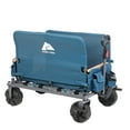 thumbnail image 5 of Ozark Trail Folding Beach Cart Wagon with Seating, Blue, 30in Height, 5 of 5