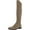 Taupe, variant on Nine West Womens Allair 2 Faux Suede Tall Knee-High Boots