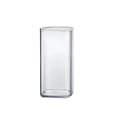 thumbnail image 2 of Vwrxbz Transparent Glass Water Cup Square Mouth Drinking Glass Large Capacity Crystal Cup for Milk Juice, 2 of 9