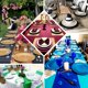 thumbnail image 5 of Efavormart - 6 platos redondos Hunter de 13 pulgadas para mesa, decoración de mesa, bodas, catering y eventos, 5 of 8