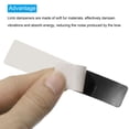 thumbnail image 4 of Archery Recurve Bow Limbs Dampener, Adhesive Fur Bowstring Groove Shock Absorber, Black, 4 of 5