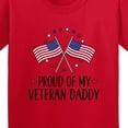 thumbnail image 4 of Inktastic Military Veteran Daddy Proud Son Daughter Youth T-Shirt, 4 of 5