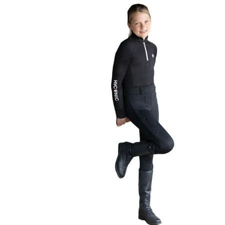 HYCONIC Boys/Girls Logo Quarter Zip Base Layer Top