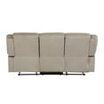 thumbnail image 3 of 40" Contemporary Beige Fabric Sofa, 3 of 5