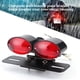 thumbnail image 5 of Luz trasera de freno LED lámpara de placa de matrícula de señal de giro ovalada doble Universal Retro reacondicionamiento de motocicleta ANGGREK Otros, 5 of 8