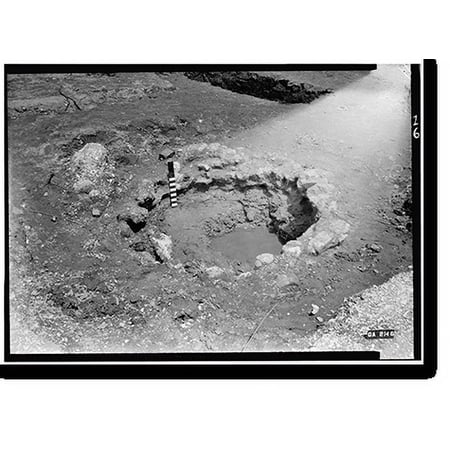 Historic Print, Fort Frederica, Barracks (Ruins), Saint Simons Island, Glynn County, GA - 16, 16" x 20"