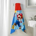 thumbnail image 3 of Serviette à capuche Super Mario "Fun For Us", 3 of 3