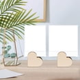 thumbnail image 4 of Wooden Handicraft Personalized Decoration Desktop Photo Folder Wooden Heart Photo, 4 of 9