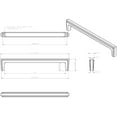 thumbnail image 3 of Jeffrey Alexander 259-160 Lexa 6-5/16" Center To Center Sleek Slim Square Cabinet Handle /, 3 of 7