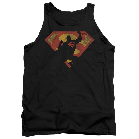 Superman - S Shield Knockout - Tank Top - XX-Large