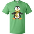 thumbnail image 3 of Inktastic Cute Penguin, Penguin With Striped Scarf T-Shirt, 3 of 5
