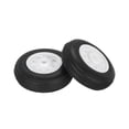 thumbnail image 3 of Uxcell RC Airplane Wheels, RC Model Airplane PU Sponge Tire Foam Wheel Black 1 Inch, 3 of 7