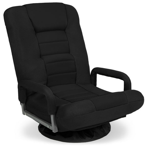 Silla para videojuegos Best Choice Products, gira 360° con soporte lumbar