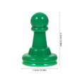 thumbnail image 2 of Dsseng 64 Pieces Chessman Set Plastic Unweighted Pawns for Replacement Complete Game Pieces, 2 of 8