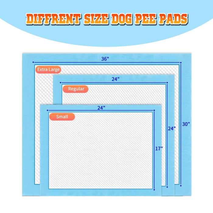 KAPAS 150 Count Medium ( M 30" X 36") Super Absorbent Dog and Puppy Training Pads, Pet Diaper Pee Pads