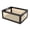 Small, variant on Ywmsfl Elegant Charm Rectangular Storage Basket Crafted From Wood and Portable for Cabinet Space Saving Designs