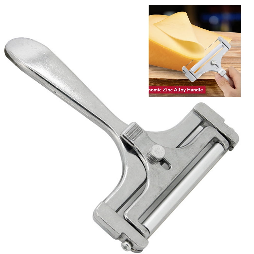 Cheese Slicers for Block Cheese Heavy Stainless Steel Wire Cheese Adjustable Thickness Cheese