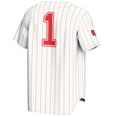 thumbnail image 3 of Men's GameDay Greats #1 White Illinois State Redbirds Lightweight Baseball Jersey, 3 of 4