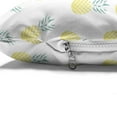 thumbnail image 4 of Exotic Pet Bed, Pineapples with Rhombus Pattern Healthy Hawaiian Fruit Summer Snack, Chew Resistant Pad for Dogs and Cats Cushion with Removable Cover, 24" x 39", Pale Yellow Pale Green, by Ambesonne, 4 of 4