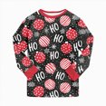 thumbnail image 6 of sdbrld Girls Christmas Pajamas PJS Set Sleepwear Long Sleeve Jammies for Kids Nightwear Loungewear Sizes 4-5 Years, 6 of 9