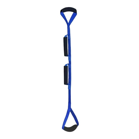 Tachiuwa Leg Lifting Strap for Wheelchair Hip Replacement Recovery after Knee Surgery Blue