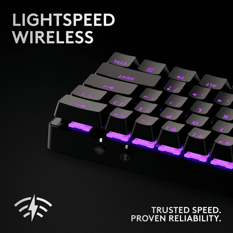 Logitech, Gaming Keyboard, PRO X 60 LIGHTSPEED, Wireless TKL