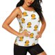 thumbnail image 2 of Fotbe Cute Duck With Headphone Blusas Sin Mangas para Mujer – Estilo Casual, Corte Suelto, Slim-Fit, Cuello Redondo Deportivo, Tops de Verano para Gimnasio y Yoga-X-Large, 2 of 7