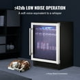 thumbnail image 5 of VEVOR 154 Bottle Wine Fridge Stainless Steel Wine Cooler with LED Light and Lock, 5 of 9