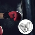 thumbnail image 4 of Gants d'Entraînement de Boxe Muay Thai Sans Doigts Légers pour Combat 10oz_blanc, 4 of 8