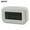 White, variant on Small Digital Alarm Clock With Gentle Up Sound And Adjustable Brightness