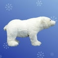 thumbnail image 5 of Realistic Polar Bear Stuffed Animal Plush Toy, Lifelike White Bear Plushies, Simulation Animals Doll, 5 of 8