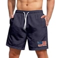thumbnail image 3 of OHGOD Casual Shorts, Men Stretch Shorts, Relaxed Fit Cargo Shorts for Men, 1 * Man Shorts - Navy - 2XL, 3 of 6