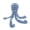 Blue, variant on Pet Lou King Octopus, 26-inches Height, Yellow, Squeak Toy, Plush, Pet Toys and Supplies