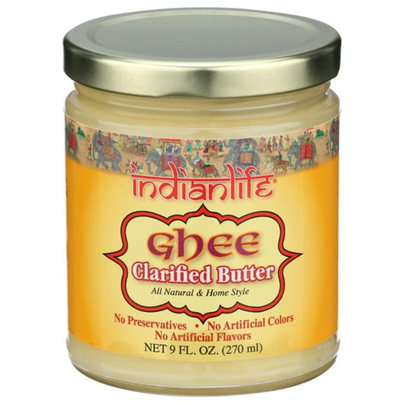 (Pack of 12) Indianlife Clarified Butter Ghee 9 oz