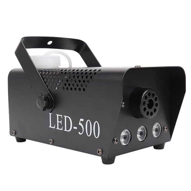 Máquina De Niebla De 500W Con Iluminación Led Rgb, 2 Controles Remotos, Rociador De Humo Multifuncional, Fabricante De Niebla, Lámpara Ambiental Para Escenario, Fiesta De Boda Cateissary HA027634-02